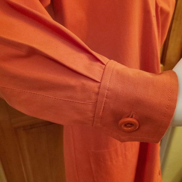 Vintage Mizrahi shirt dress with pockets - Picture 4 of 6